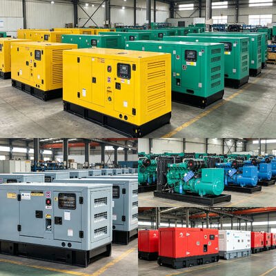 Heavy Fuel Oil Generator Set HFO Diesel Engine Power Plant Electricity Production Large Scale Energy Equipment